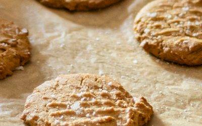 Recipe : CBD Maple Peanut Butter Sea Salt Cookies