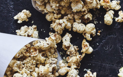 Cheesy Brown-Butter Popcorn