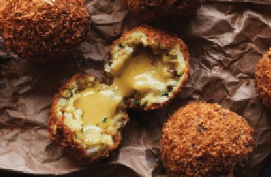 Infused Cheesy Stuffing Balls