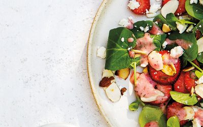 Strawberry Watercress Salad with Vinaigrette