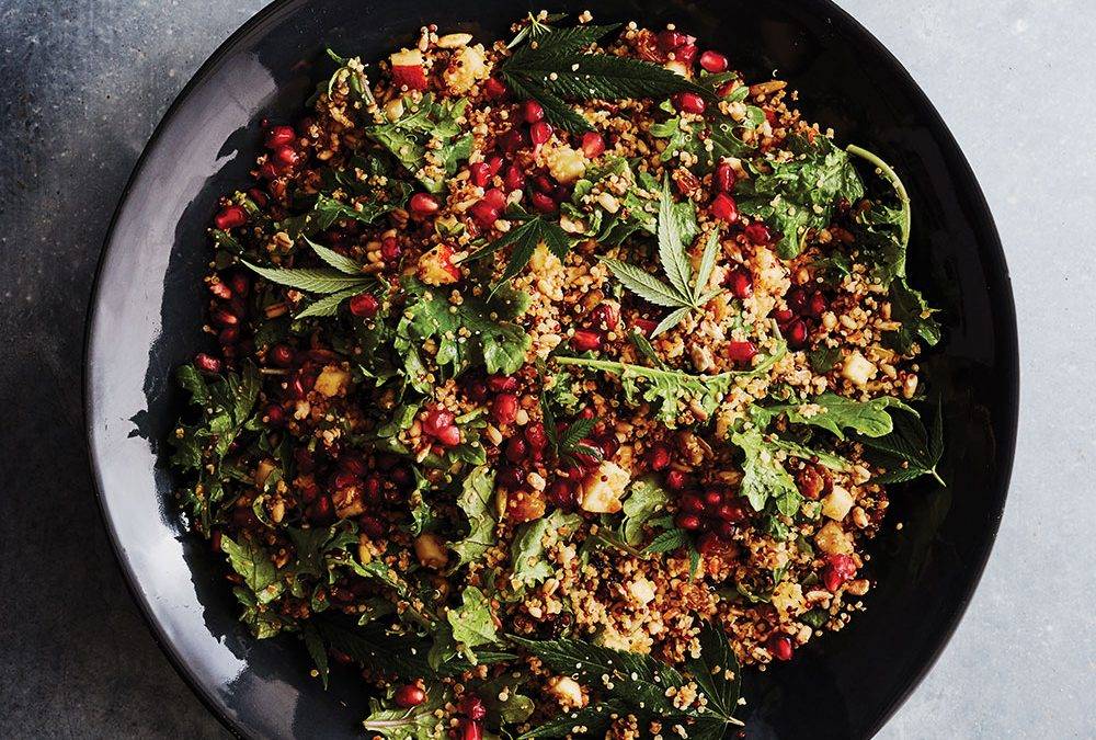 Recipe Cannabis Infused Quinoa Salad